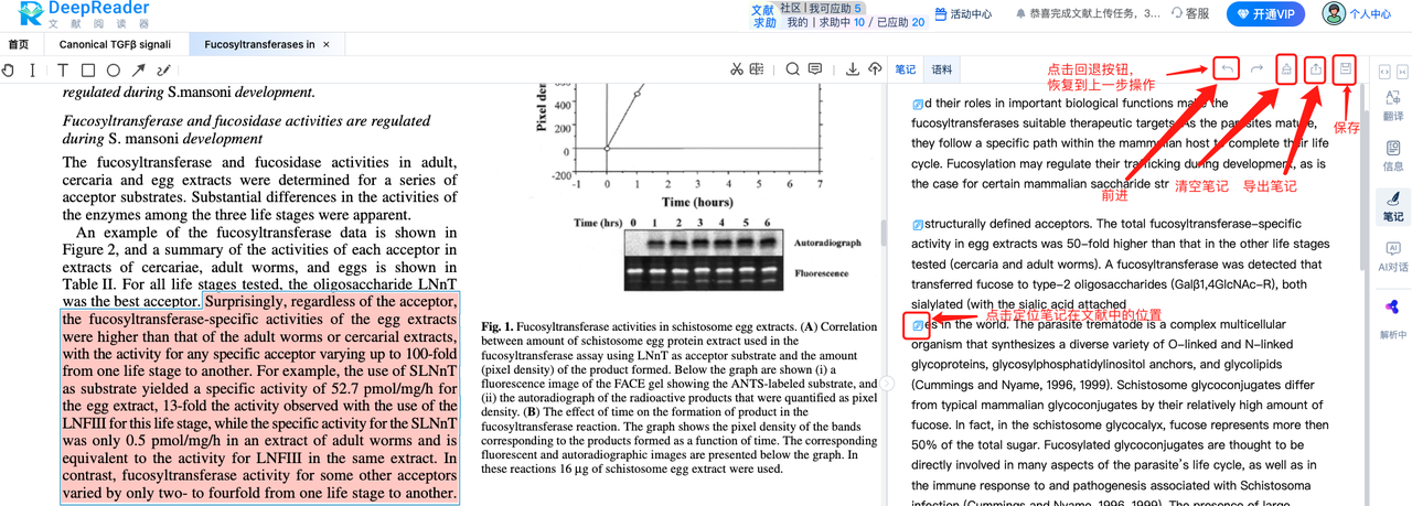 DeepReader文献阅读器笔记